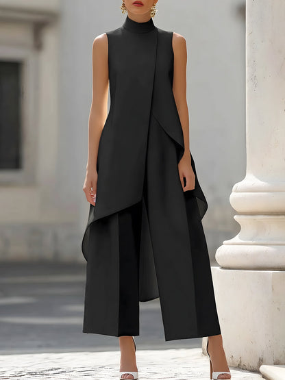 Jacinda™ | Elegant Draped Jumpsuit
