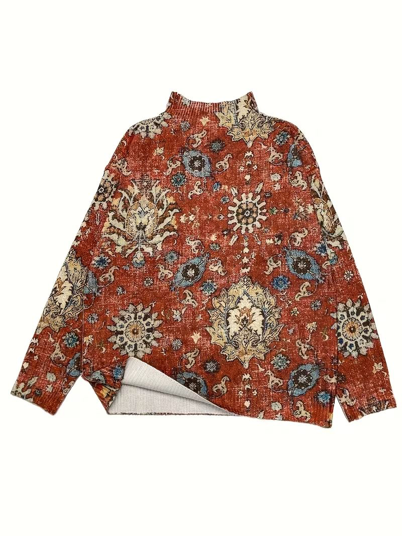 Pomona™ | Kilim Medallion Turtleneck — 3