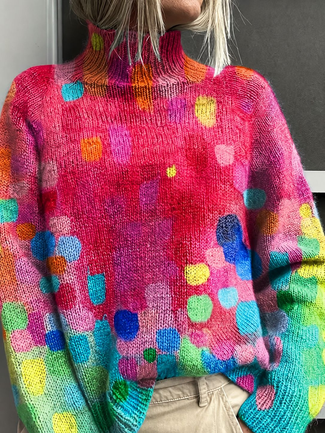 Oriane™ | Confetti Ombré Turtleneck — 1
