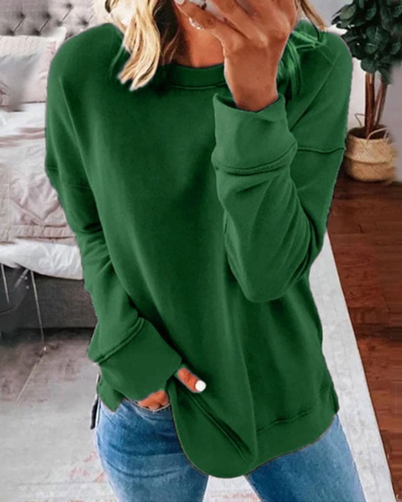 Ivana™ | Cozy Crewneck Sweatshirt