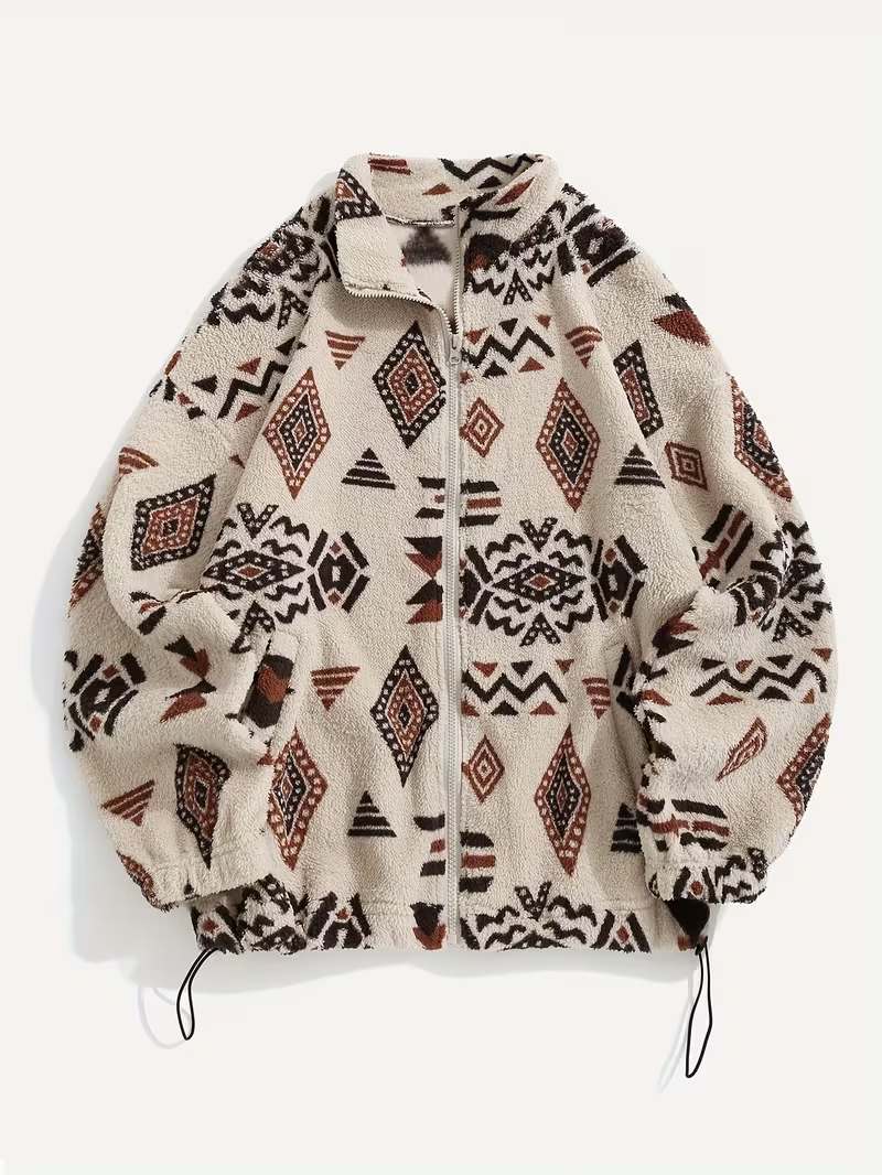 Juniper™ | Aztec Sherpa Bomber — 3