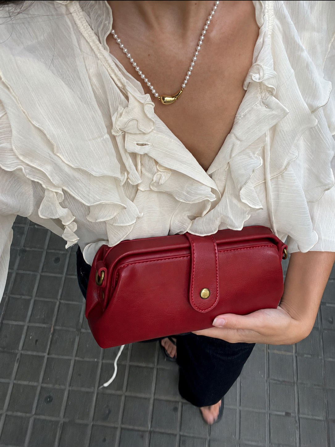 Sienna™ | Structured Vintage Crossbody Bag
