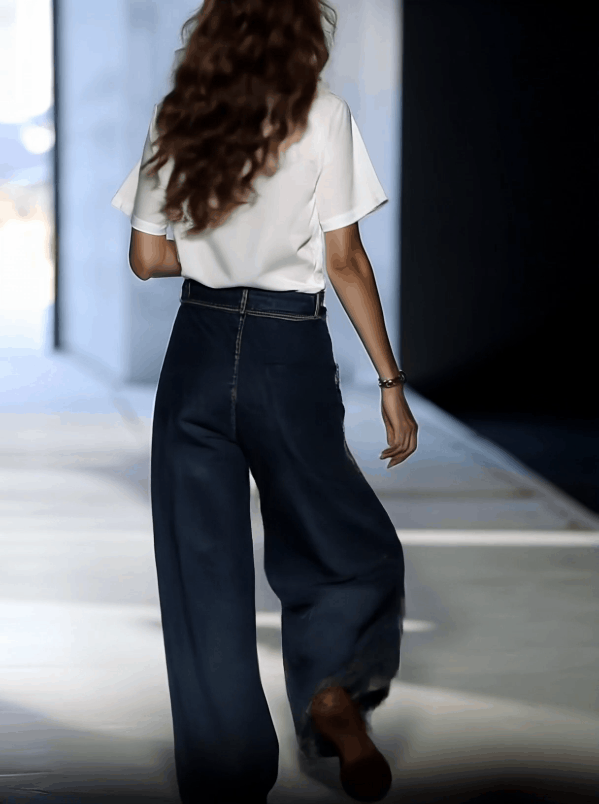 Giselle™ | Wide-Leg Multi-Pocket Jeans