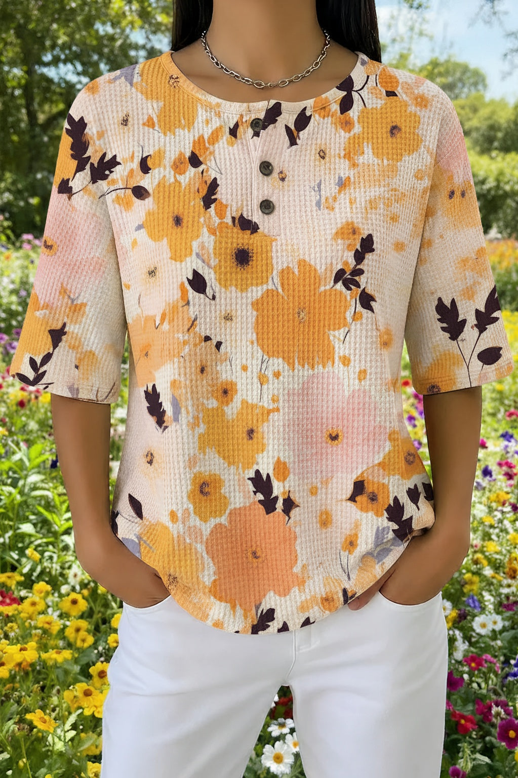 Meadowvale™ | Floral Print Casual Shirt