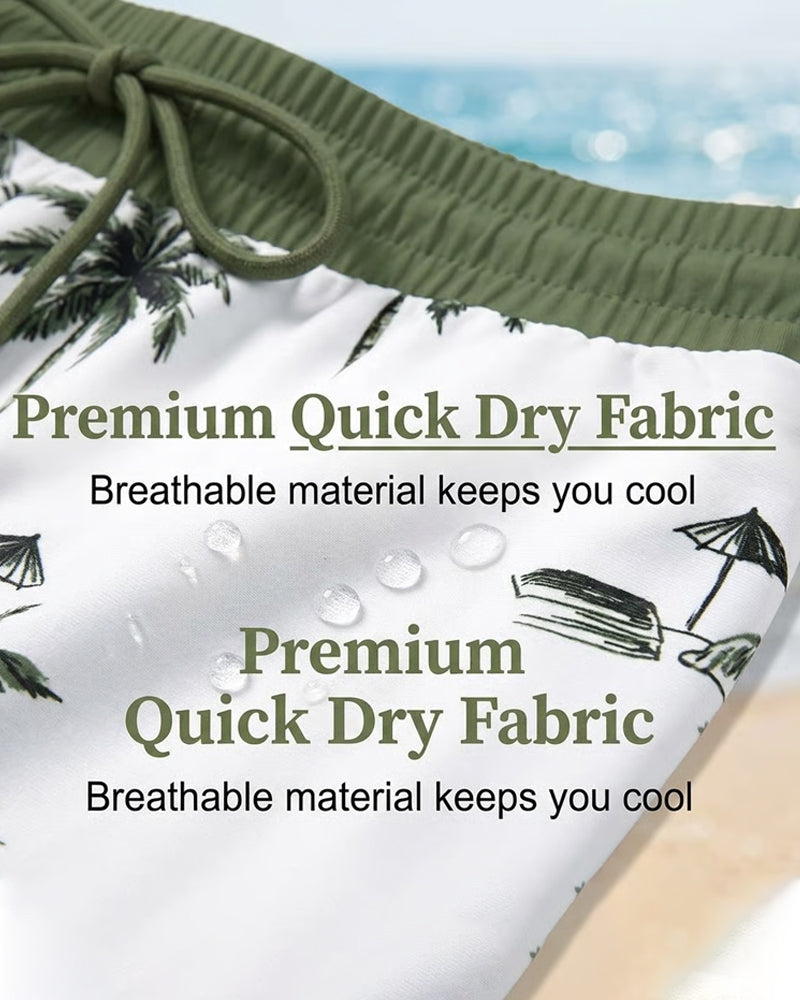 Tropicana™ | Three-Piece Tankini Bikini & Cover-Up Set