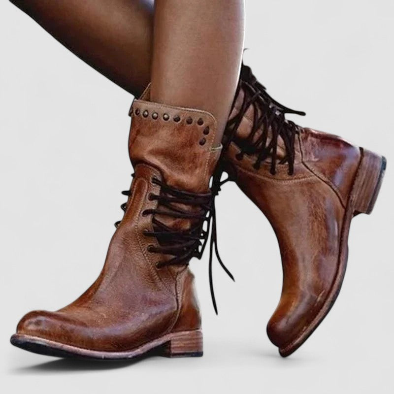 Lorelei™ | Vintage Lace-Up Ankle Boots