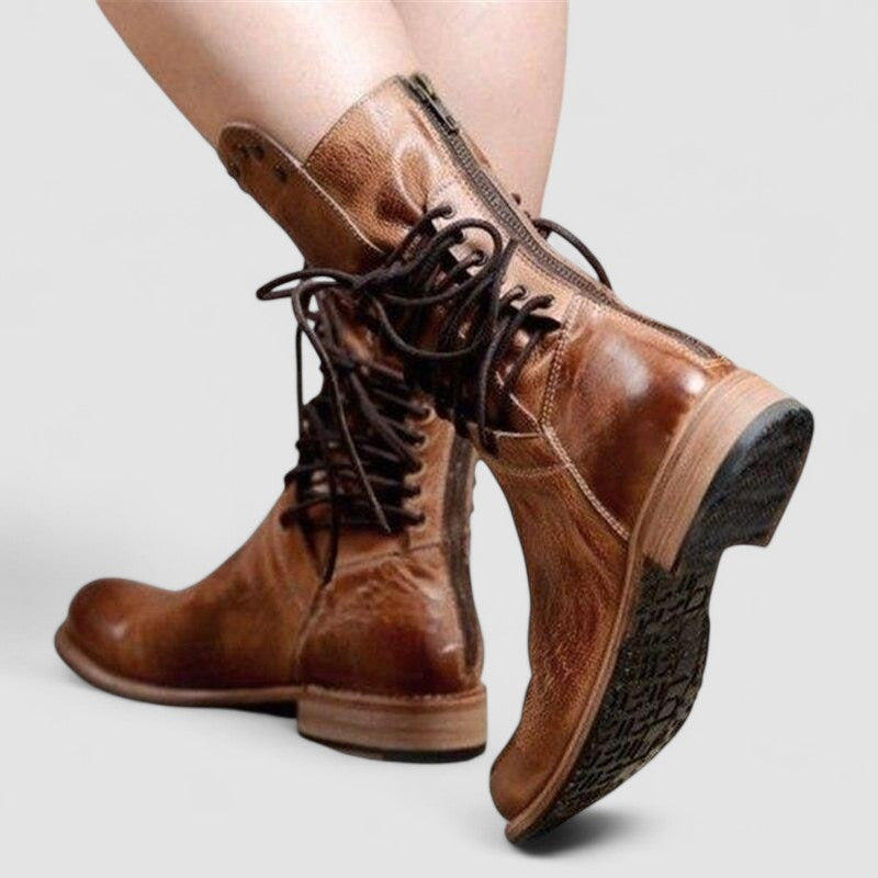 Lorelei™ | Vintage Lace-Up Ankle Boots