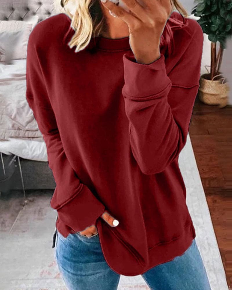 Ivana™ | Cozy Crewneck Sweatshirt