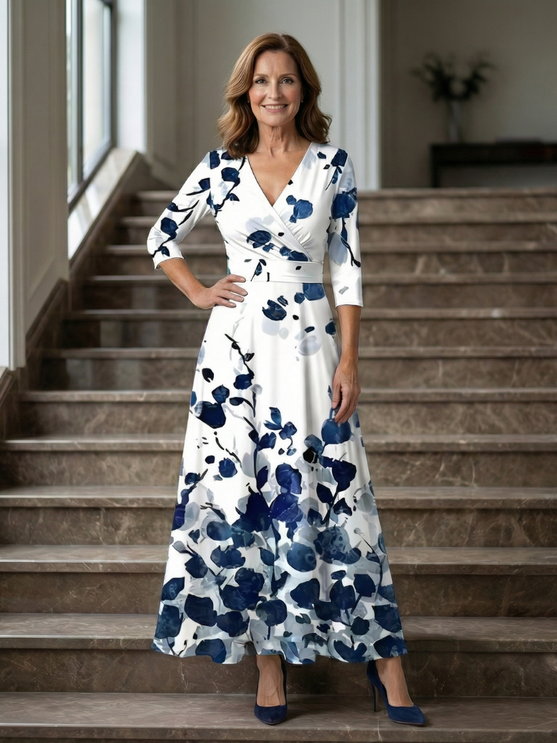 Natalia™ | Elegant Midi Dress