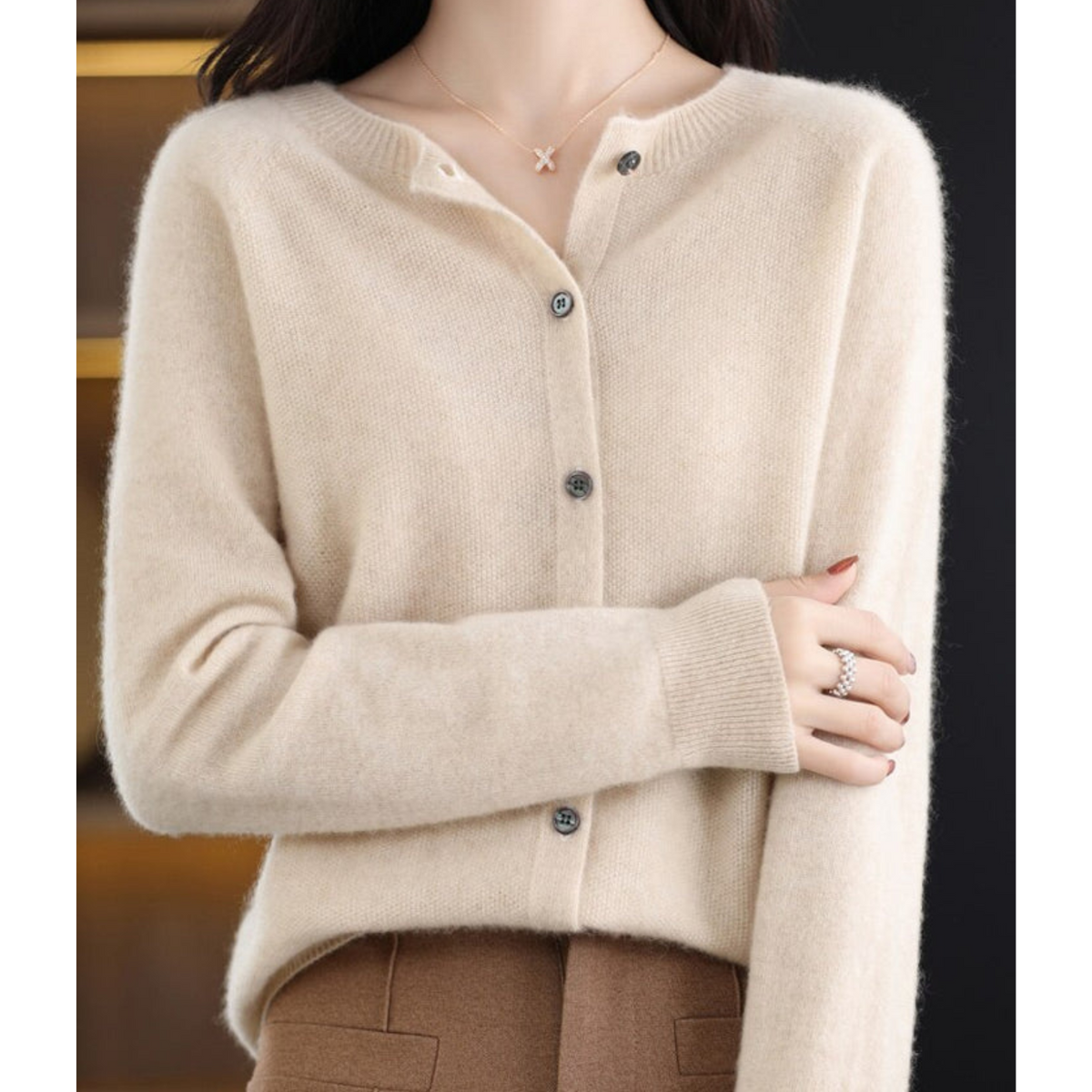 Sidra™ | Open Front Knit Cardigan