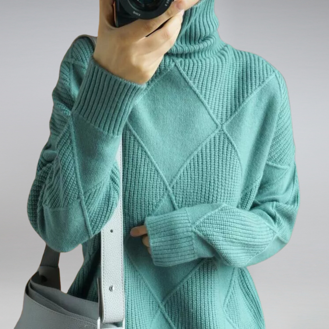 Tilda™ | Cozy Turtleneck Pullover Sweater