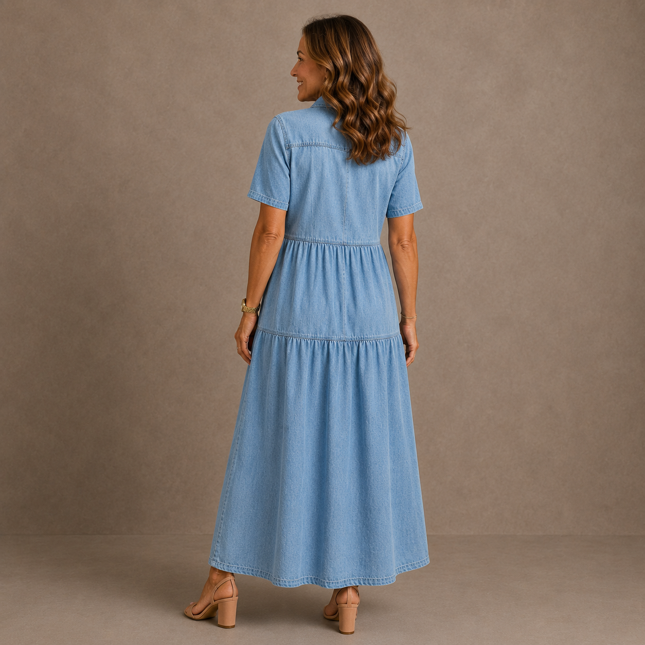 Felicity™ | Tiered Shirt Dress
