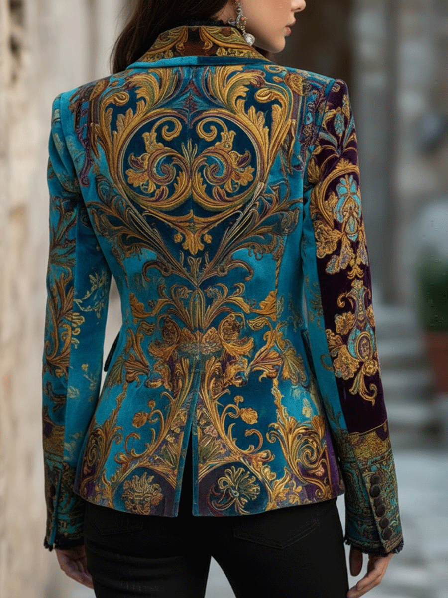 Lucinda™ | Bohemian Baroque Tailored Blazer
