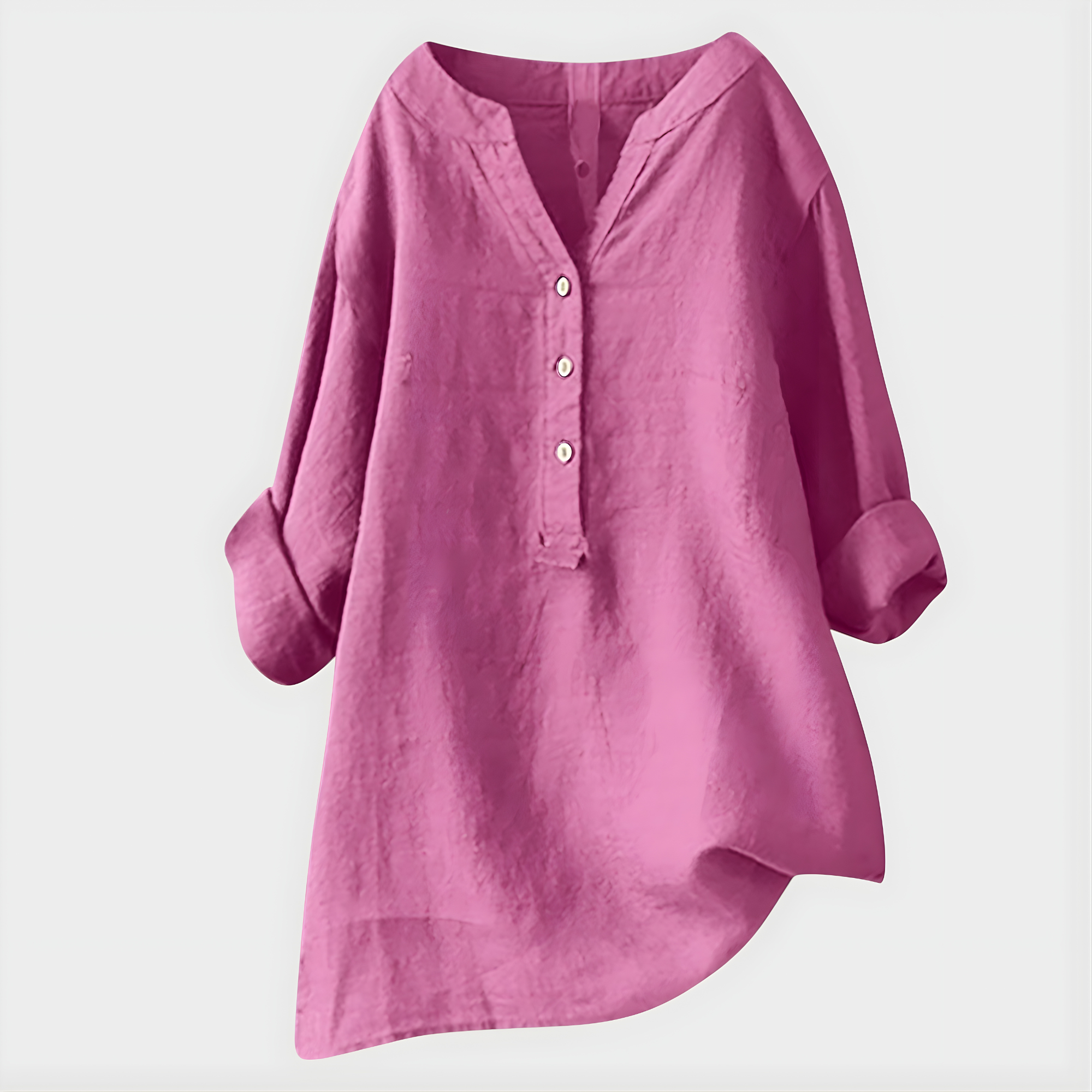 Orindelle™ | Elegant V-Neck Blouse