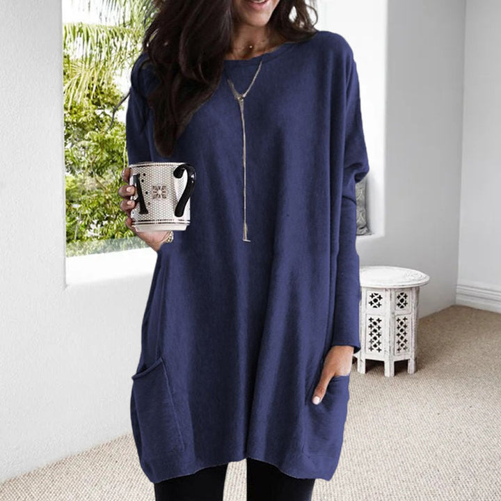 Dacey™ | Long Tunic Dress with Pockets