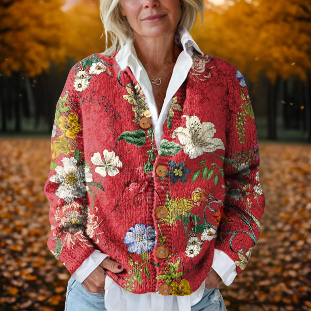 Vintage Floral Cardigan