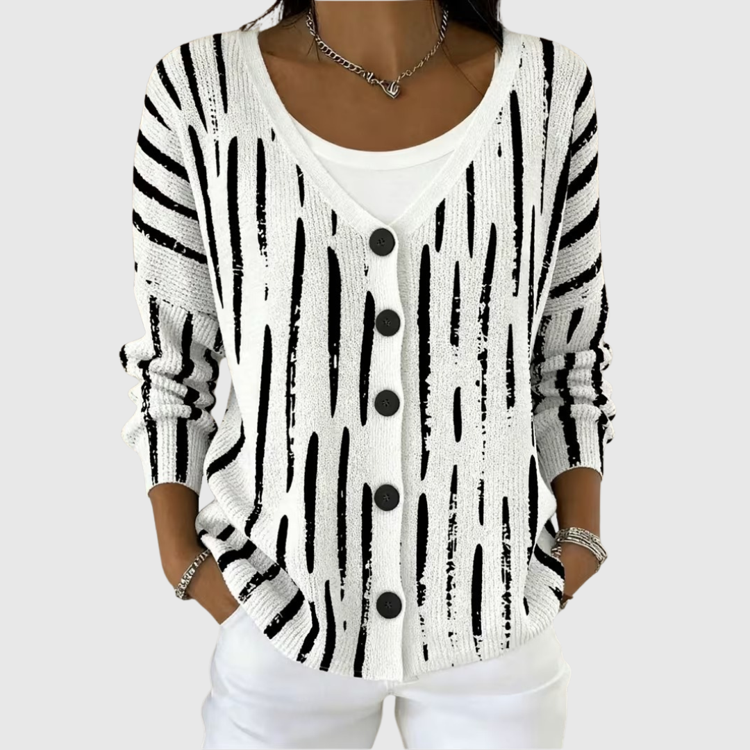 Iverly™ | Button-Front Cardigan Sweater