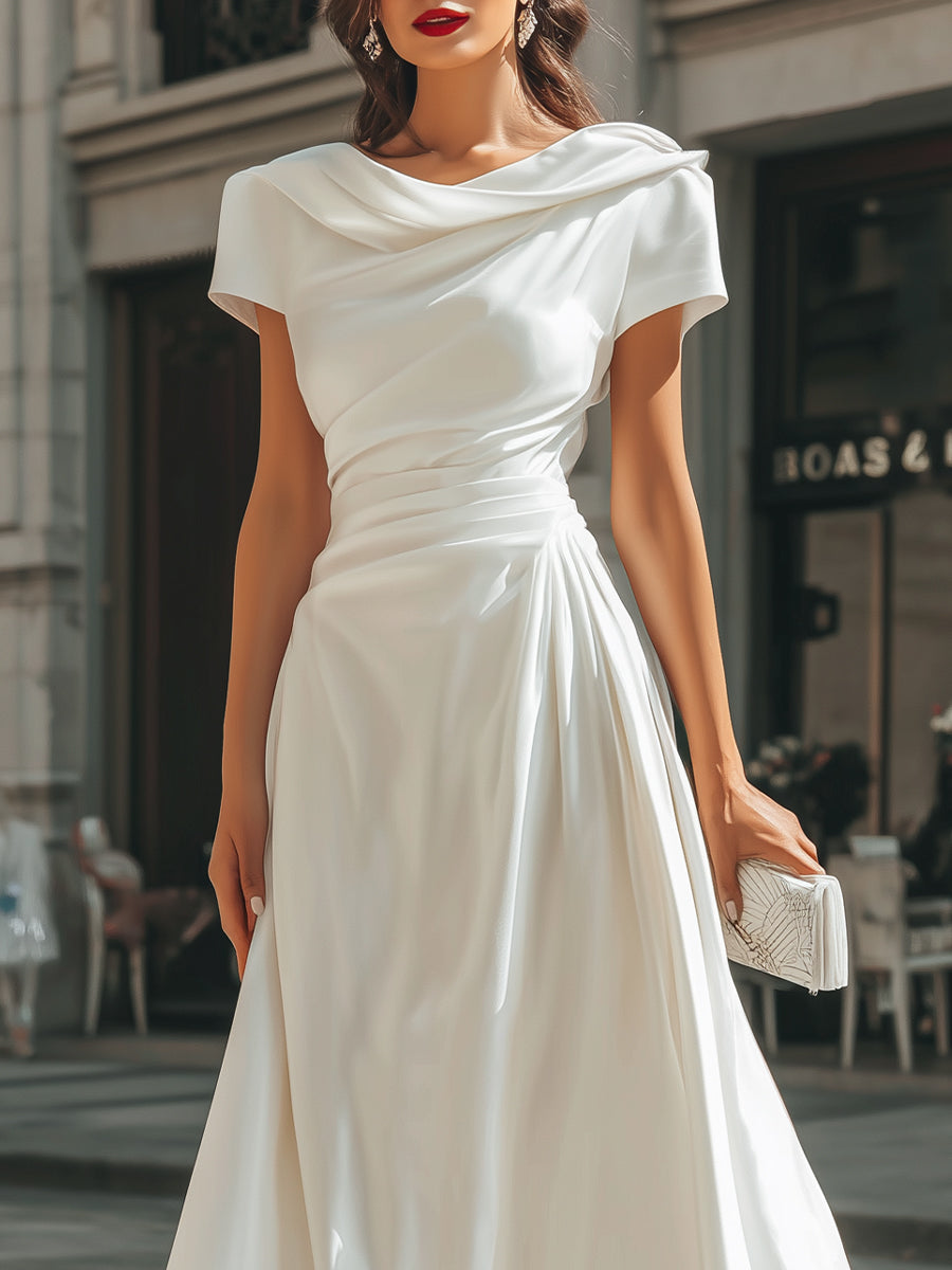 Celestina™ | Elegant Midi Dress