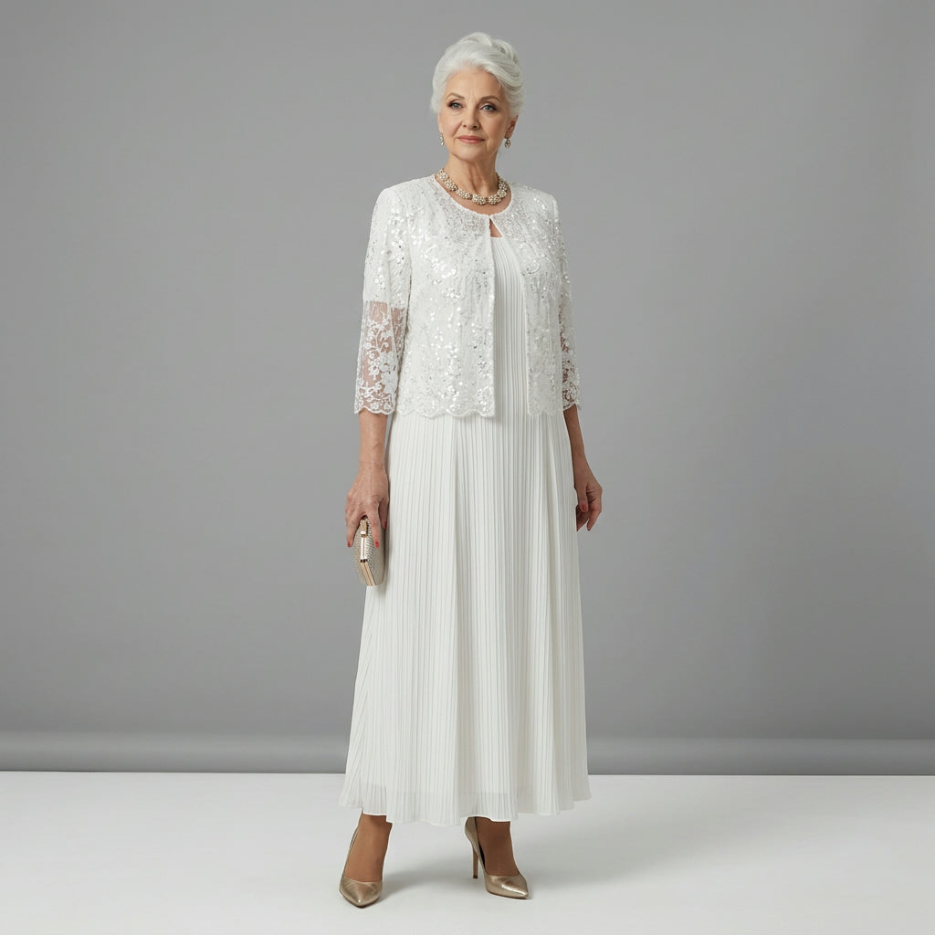 Felicia™ | Lace Jacket Dress Set