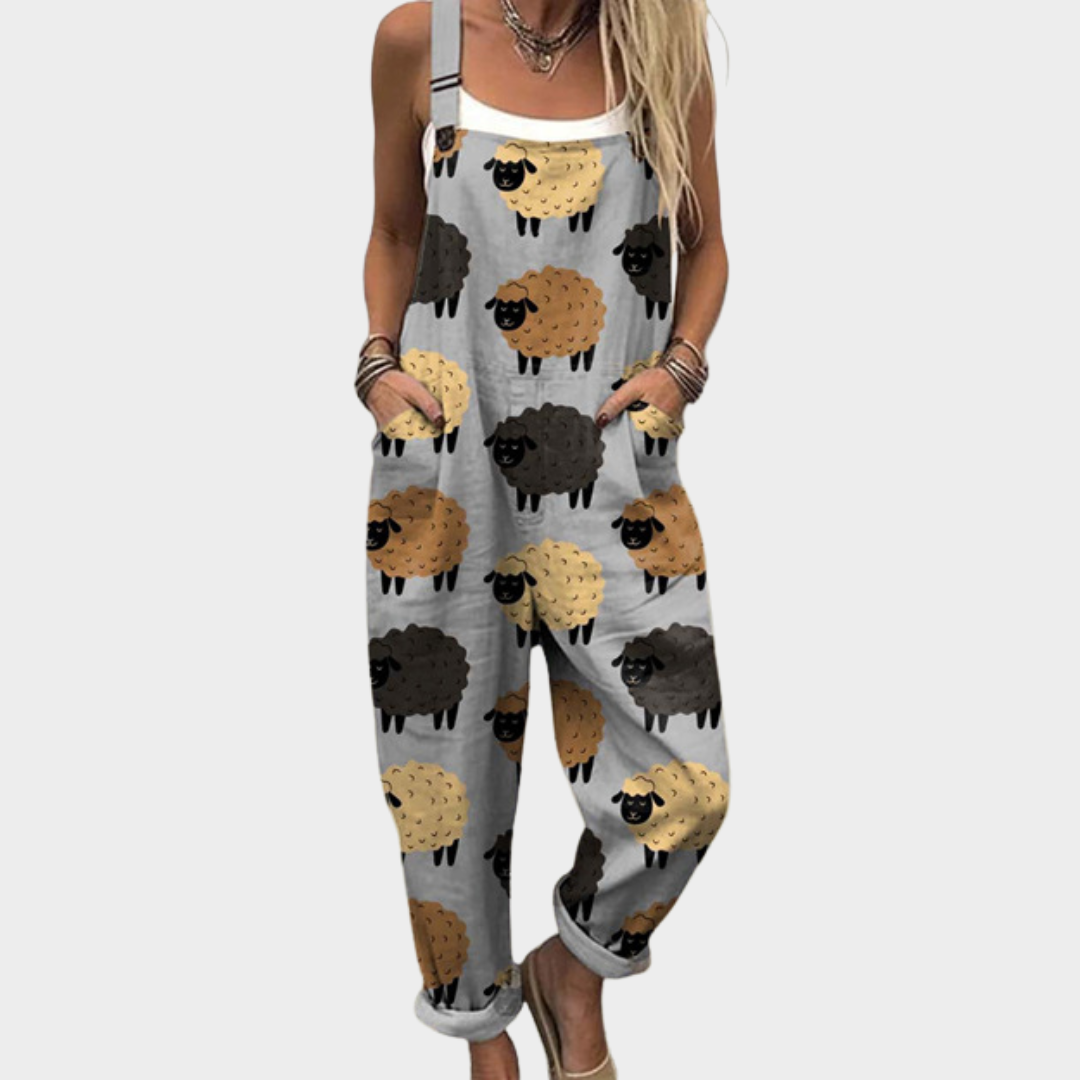 Fablette™ | Printed Dungarees