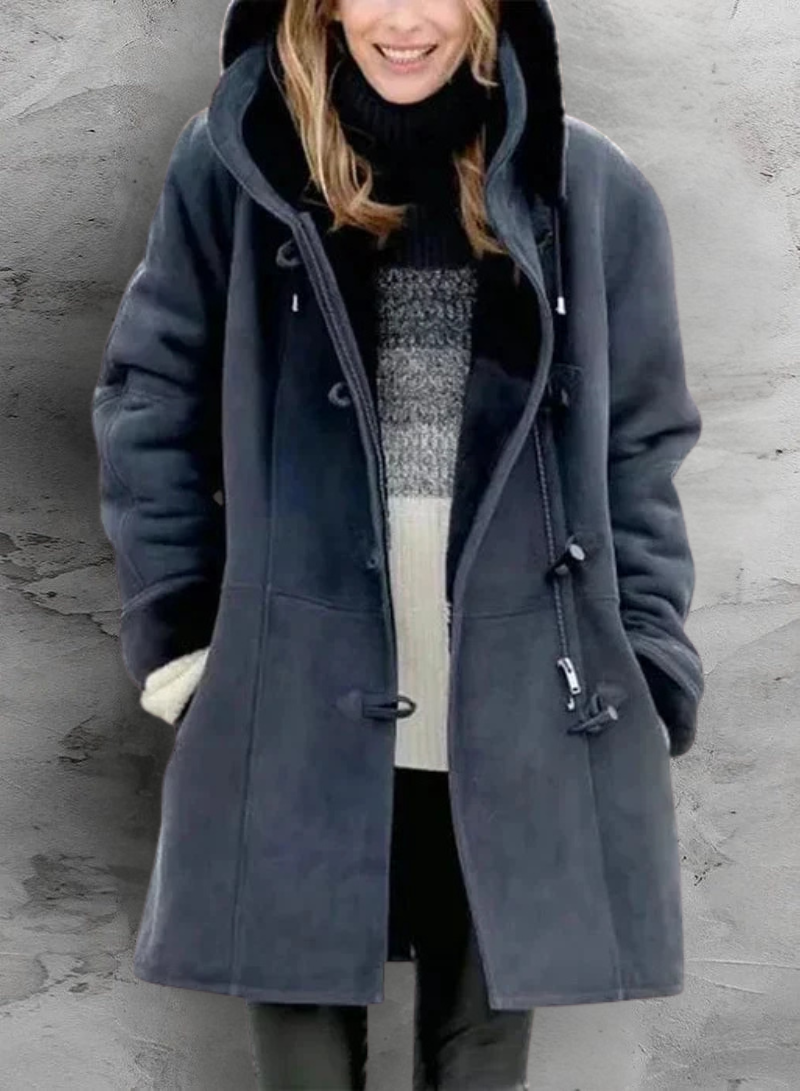 Fiorella™ | Hooded Toggle Coat
