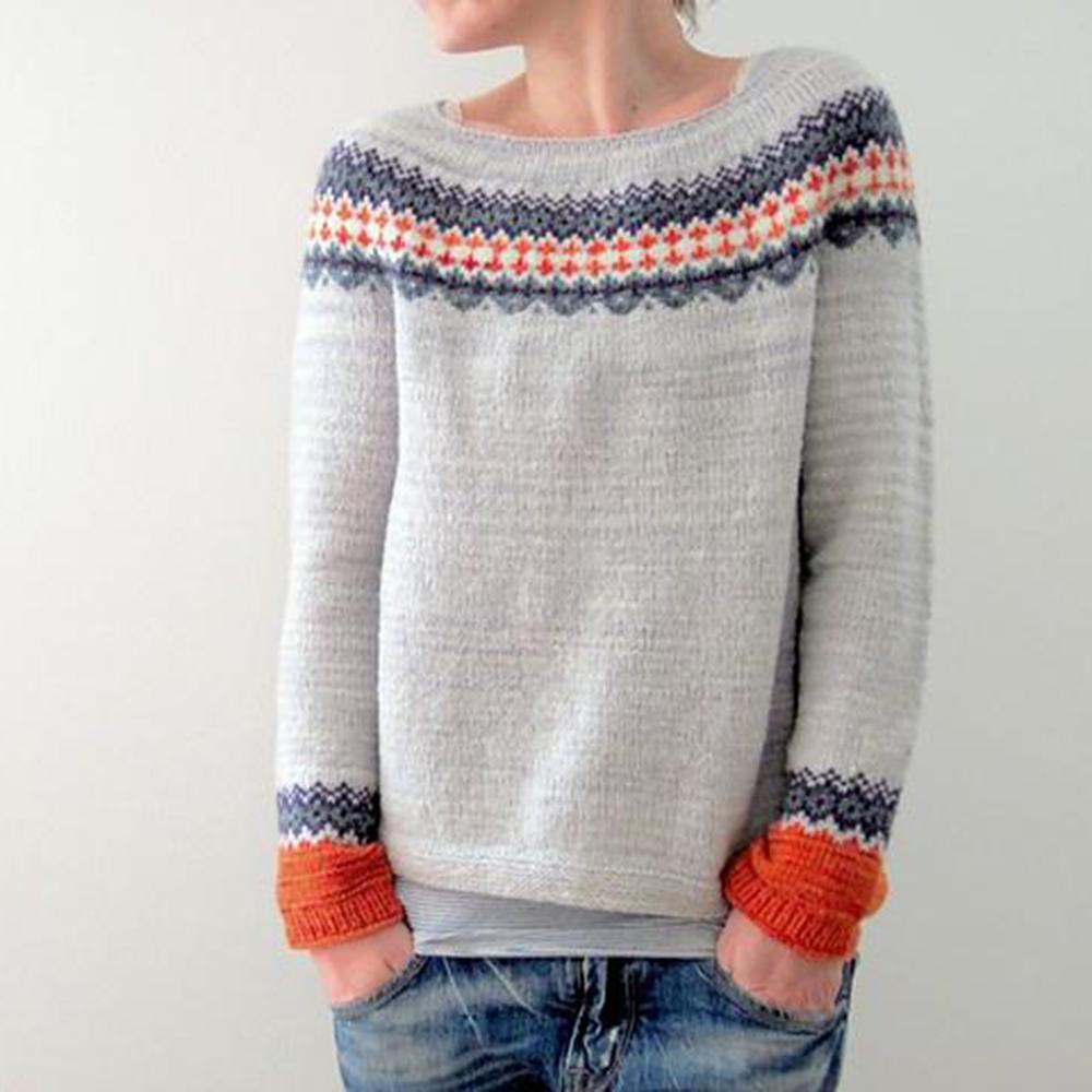 Tarinda™ | Fair Isle Pullover Sweater