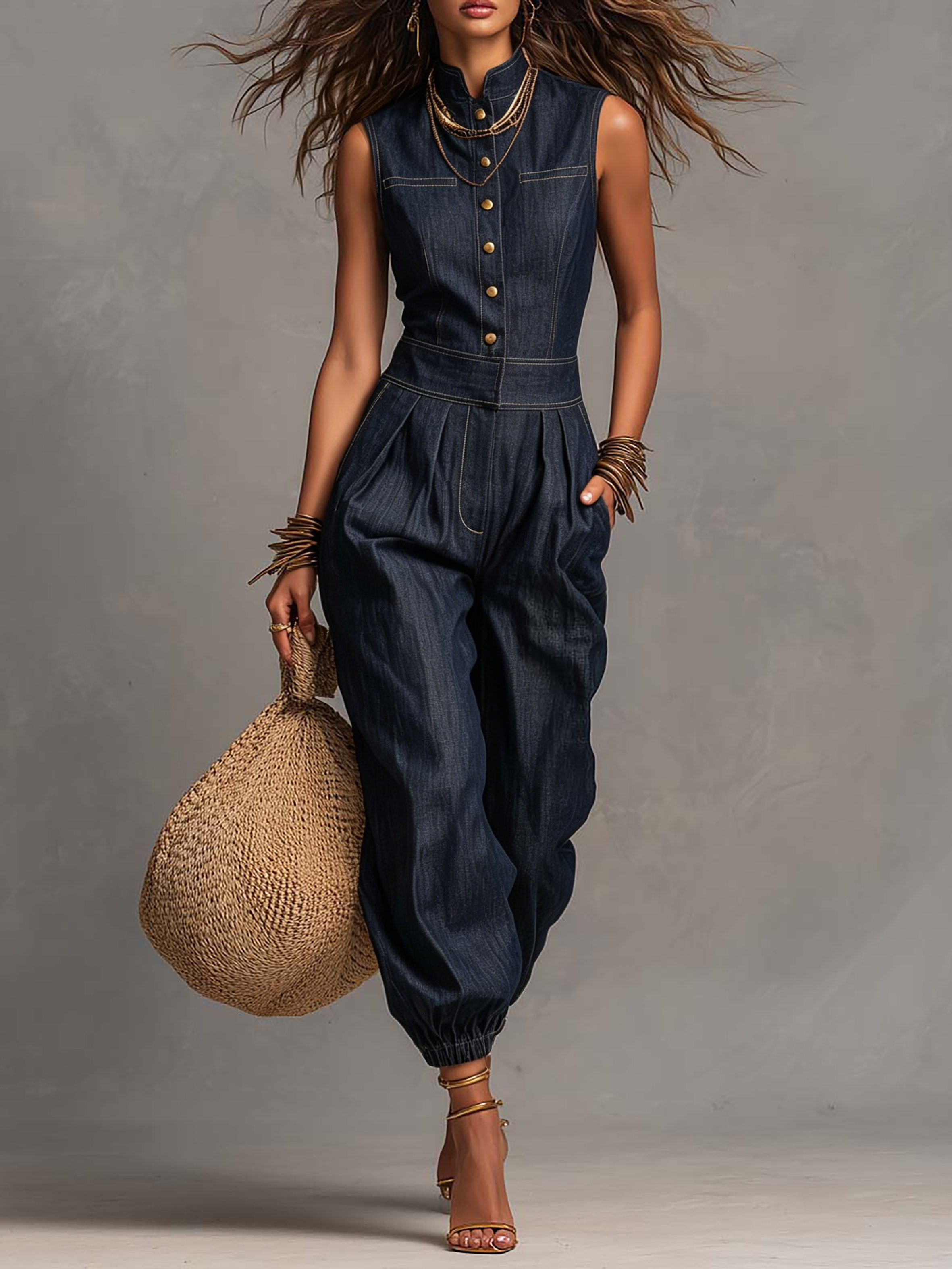 Odessa™ | Sleeveless Jumpsuit