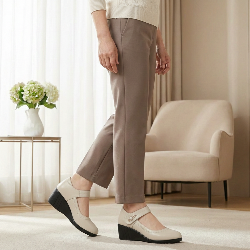 Ottilie™ | Mid-Heel Comfort Wedge Shoes
