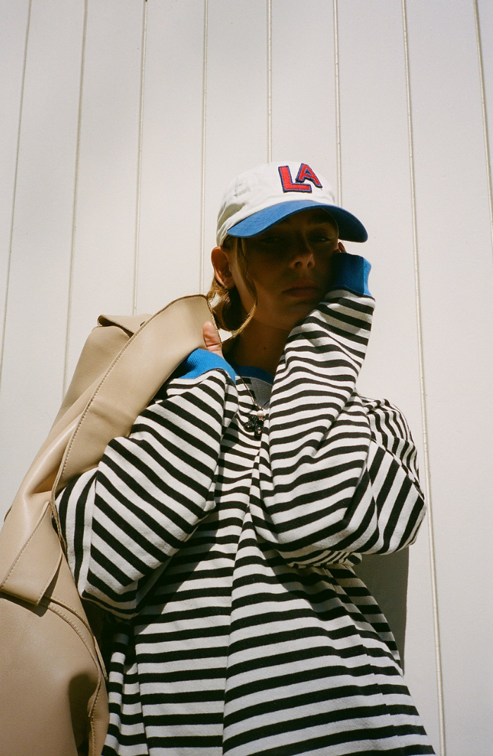 Frandelle™ | Striped Oversized Pullover