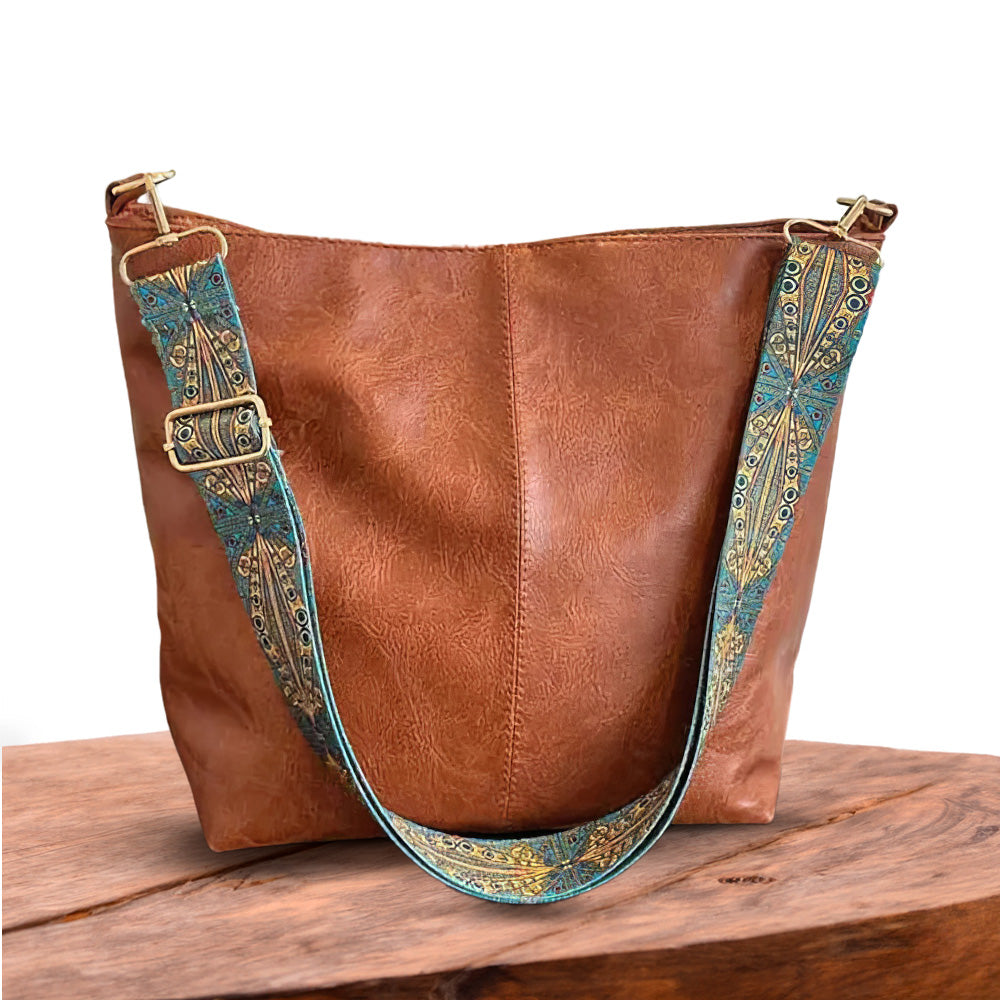 Lourette™ | Wide Strap Shoulder Tote