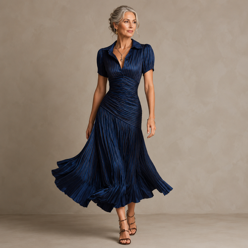 Heidi™ Retro Midi Dress