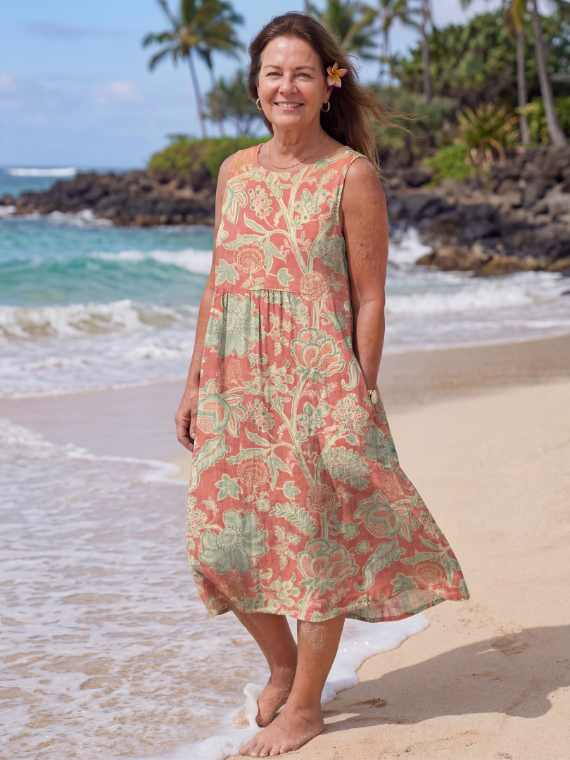 Leilani™ | Beach Midi Dress