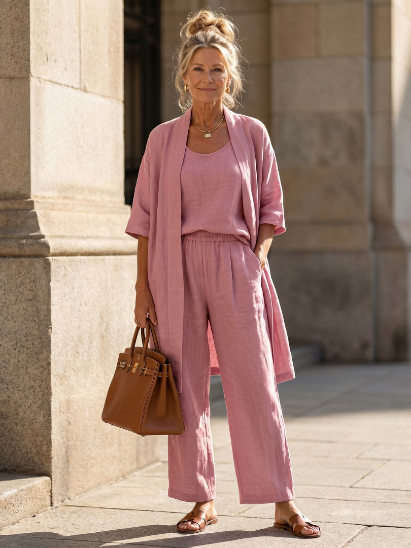 Montrose™ | Three Piece Relaxed Top Pant Set