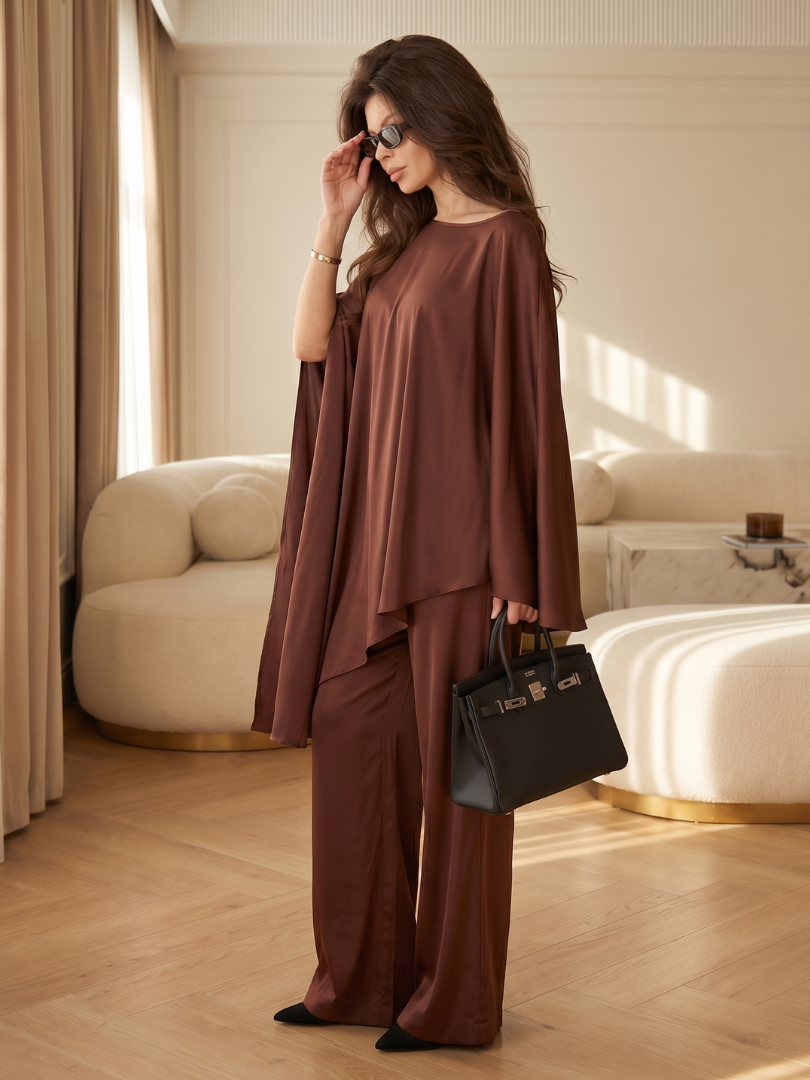 Monette™ | Flow Tunic Wide Leg Set