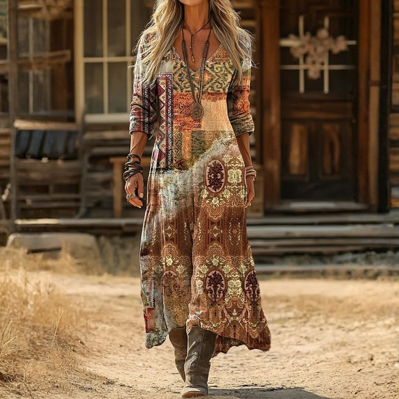 Adaeze™ | Feminine Airy Casual Maxi Dress