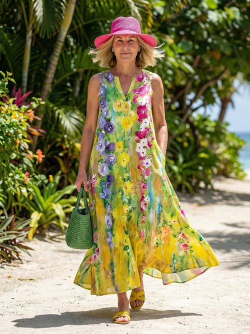 Solene™ | Light Flow Maxi Dress