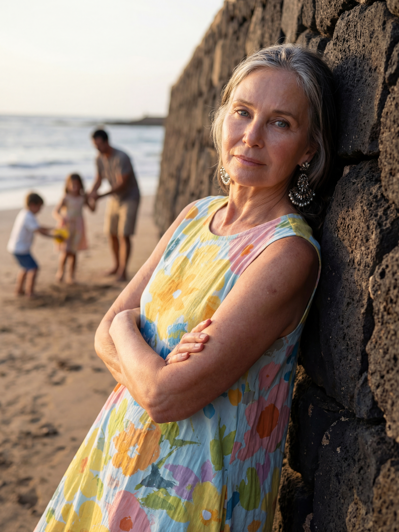 Esmé™ | Coastal Floral Midi Dress