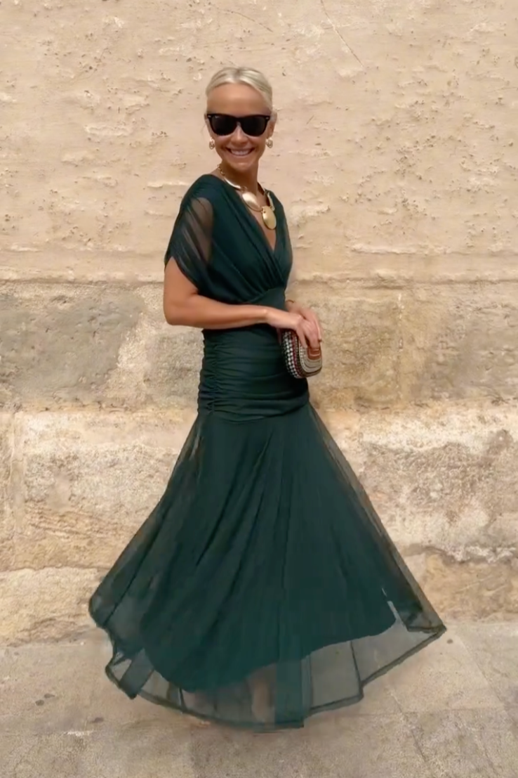 Aceline™ | Elegant Long Dress