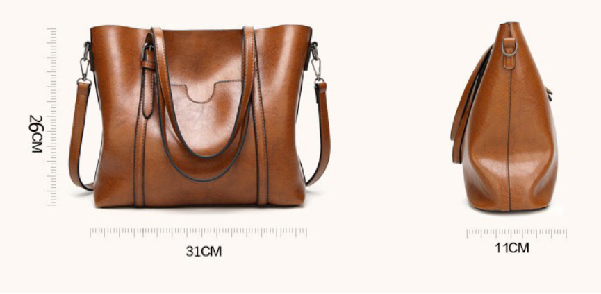 Belvana™ | Large Vintage Tote Bag