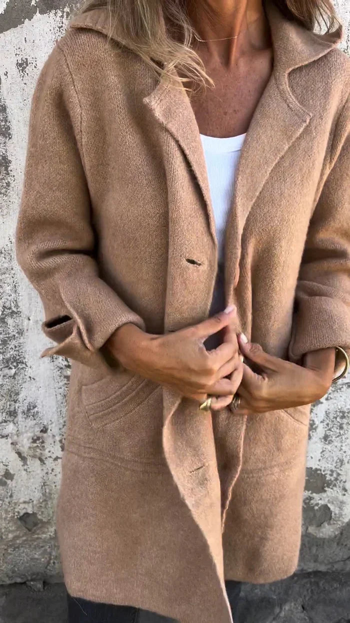 Bailey | Women's Long Casual Lapel Single-Breasted Coat