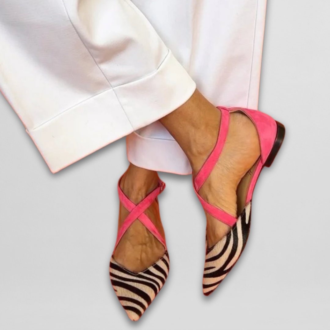 Glorine™ | Ballet Flats with Straps
