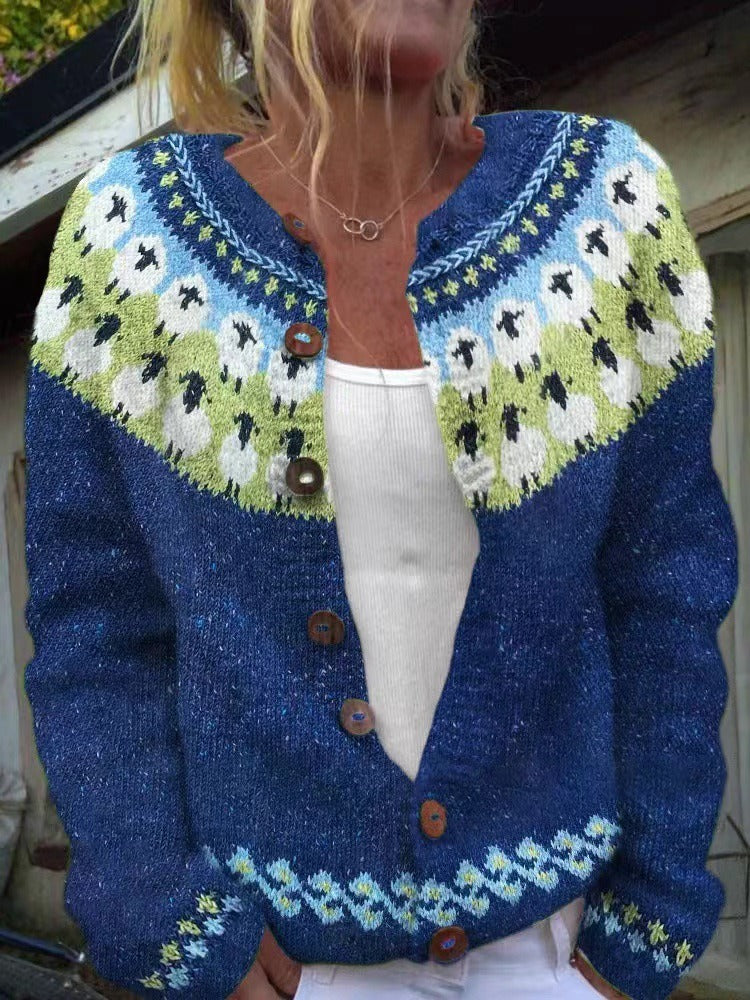 Kildare™ | Retro Knit Cardigan