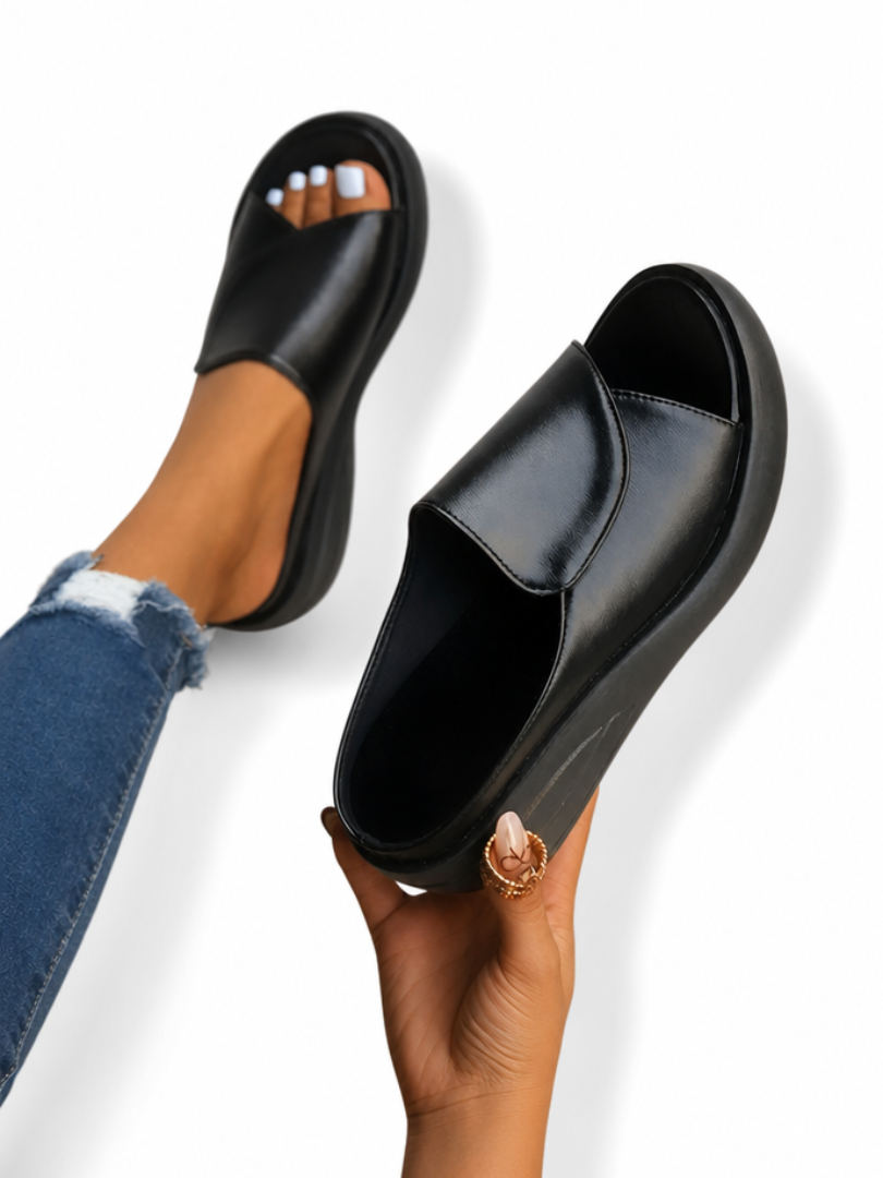 Verena™ | Orthopedic Slip-On Wedge Sandals