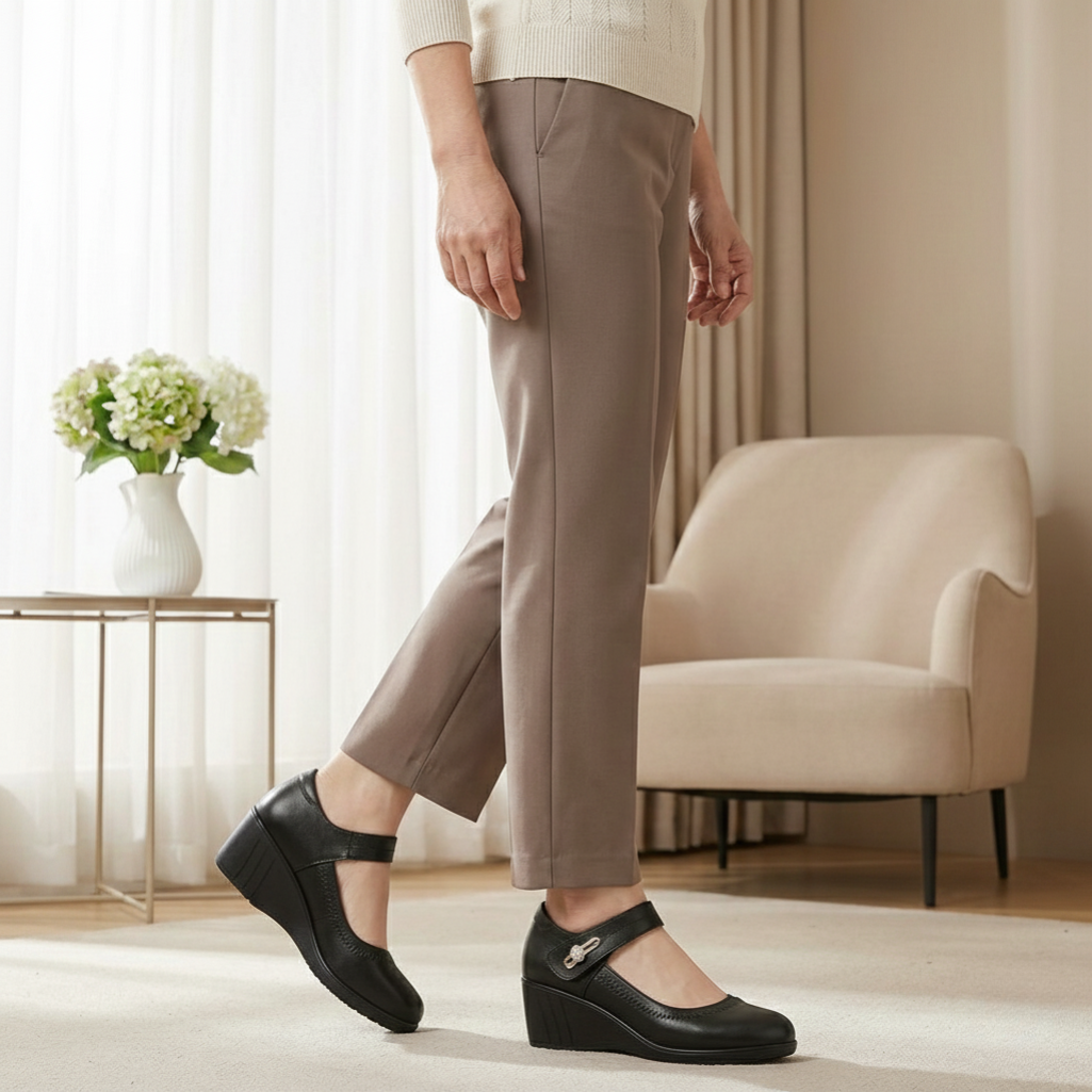 Ottilie™ | Mid-Heel Comfort Wedge Shoes