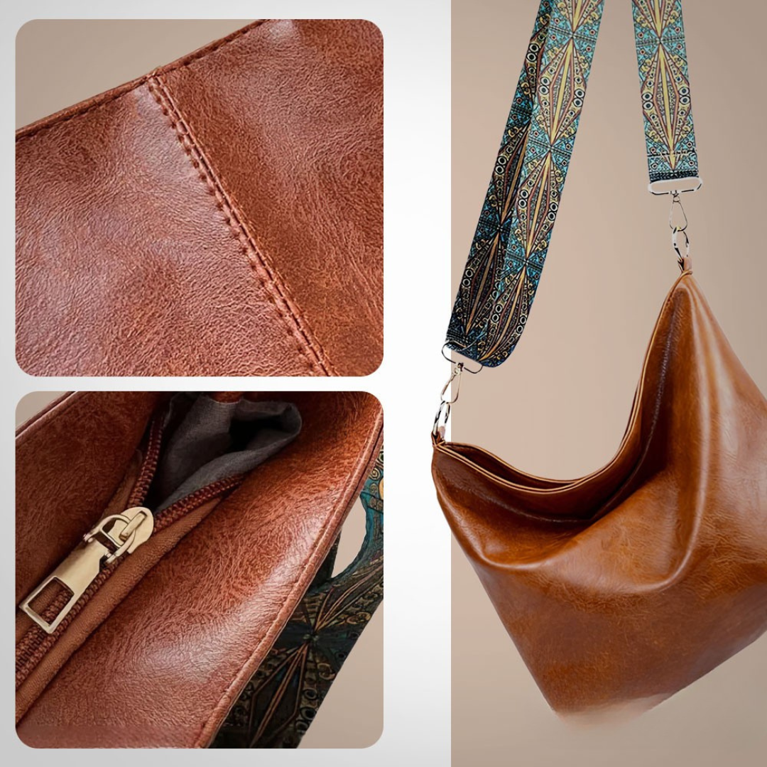 Lourette™ | Wide Strap Shoulder Tote