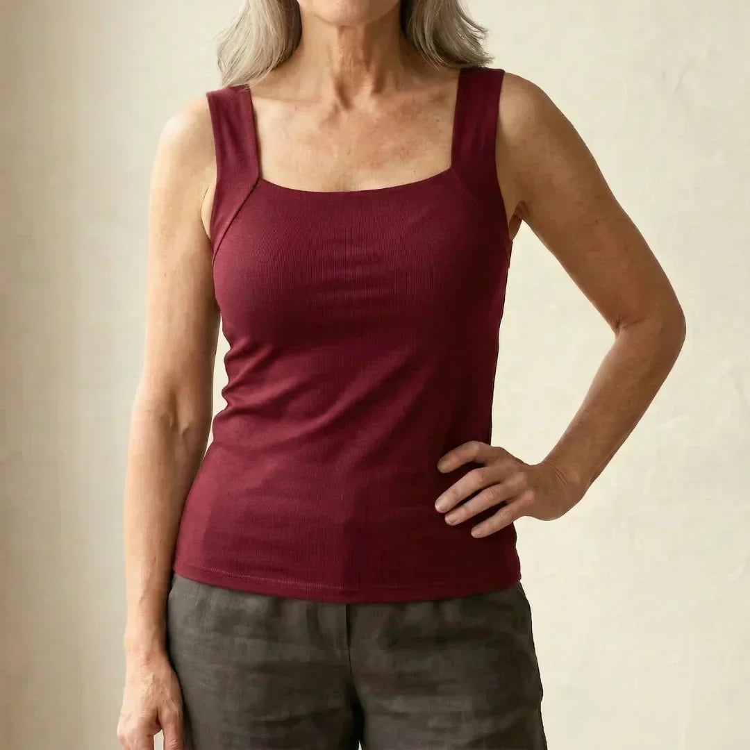 Ruvelle™ | Built-In Support Bra Tank Top