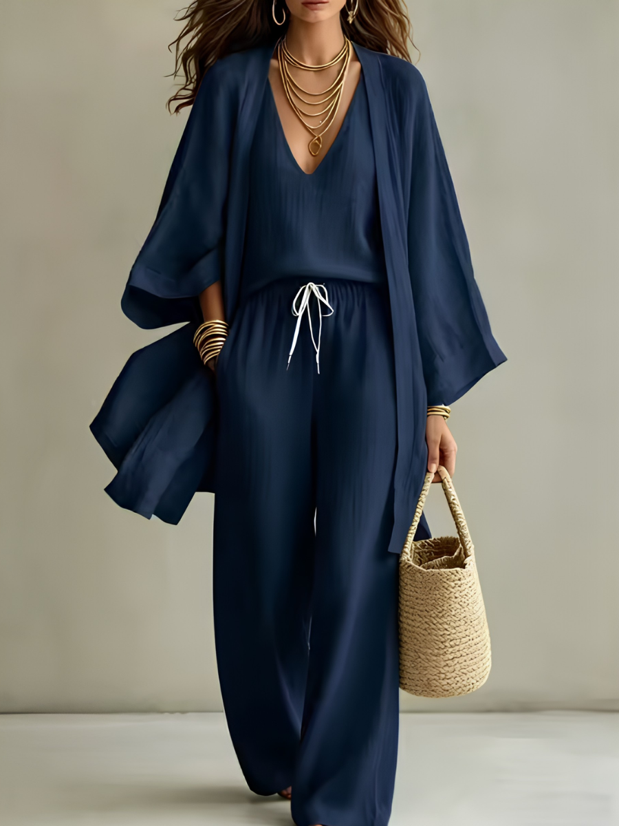 Dahlia™ | 3-Piece Open-Front Set