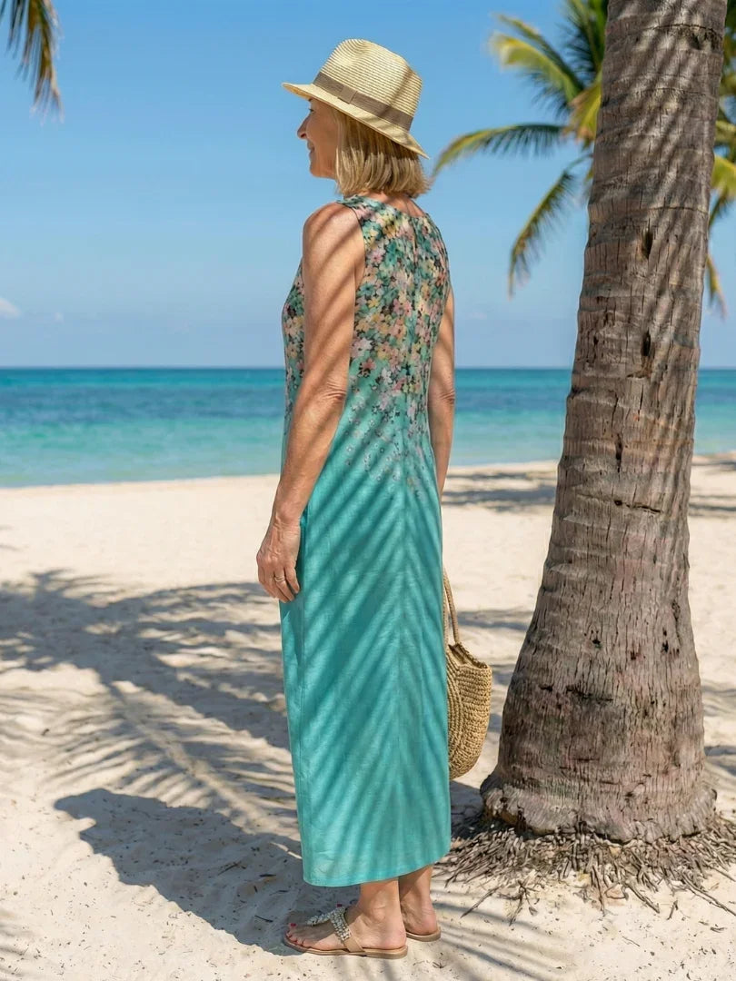Luana™ | Soft Flow Midi Dress