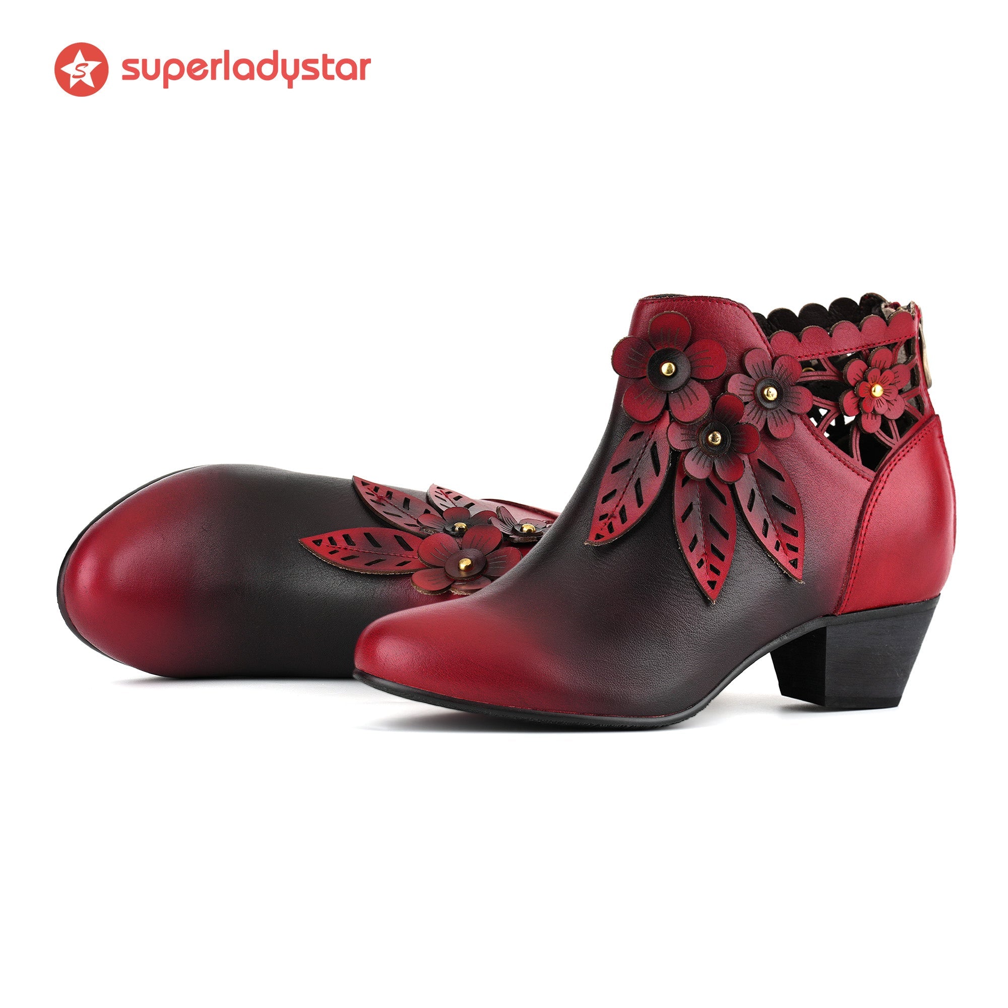 Novelle™ | Floral Ankle Bootie