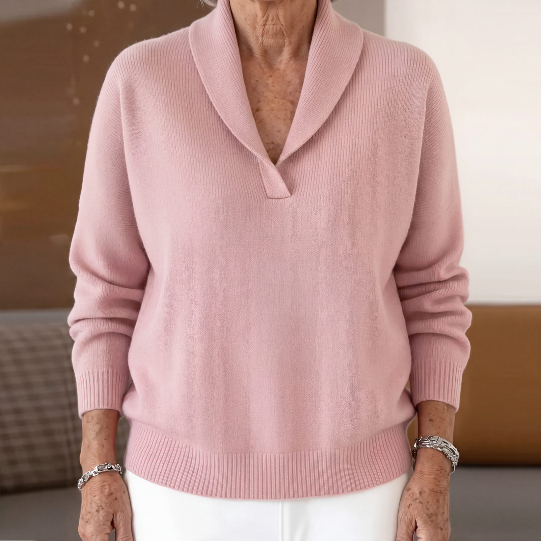 Margaret | Women's Forgiving-Fit V-Neck Sweater